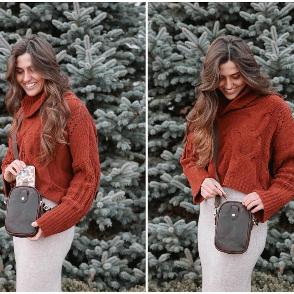 Tote Leather Bag and Crossbody Bag - Picture 13 of 16
